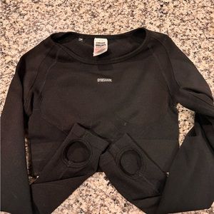 Gymshark Cropped Long Sleeve Top